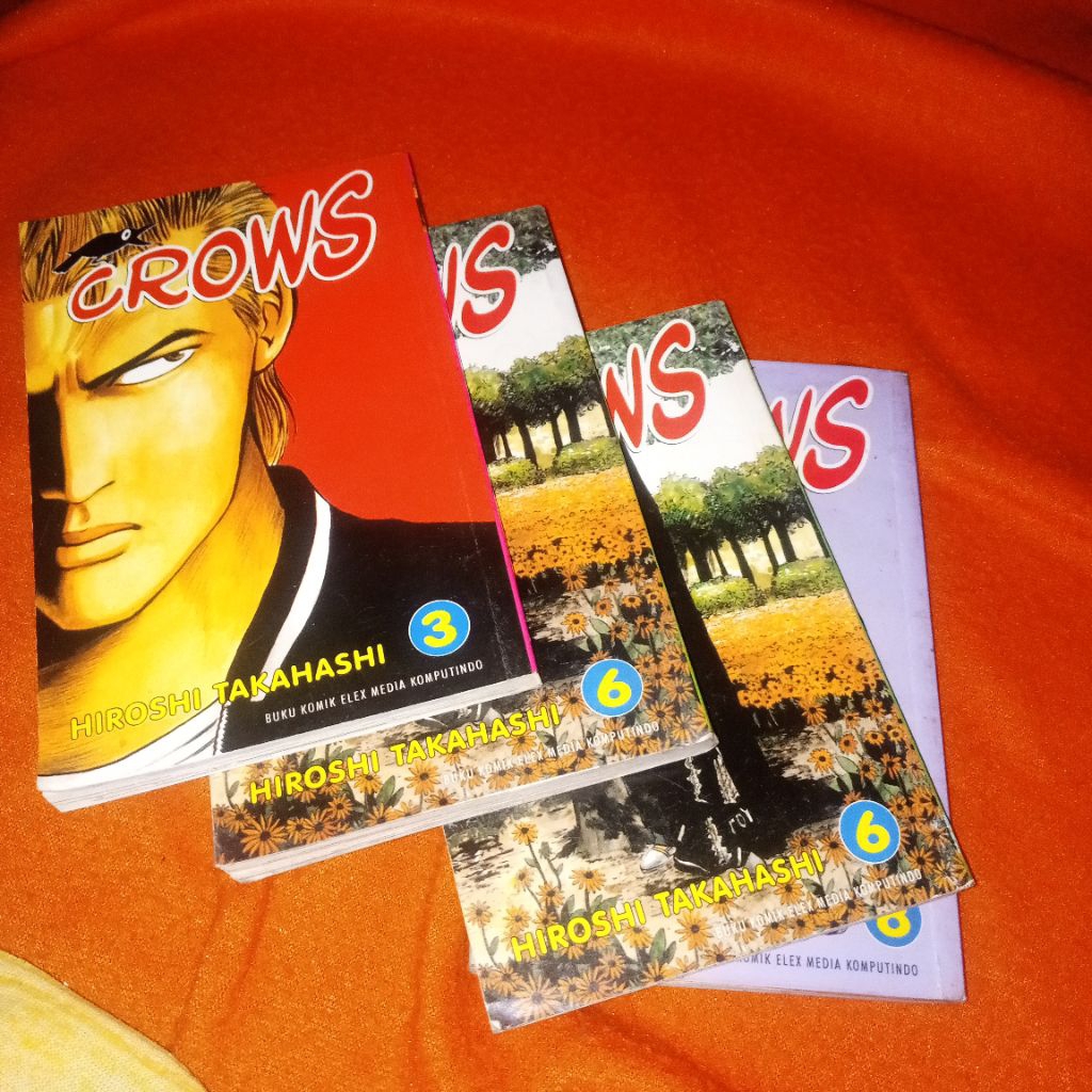 CROWS, 4,6,8,/Komik Elex, cabutan