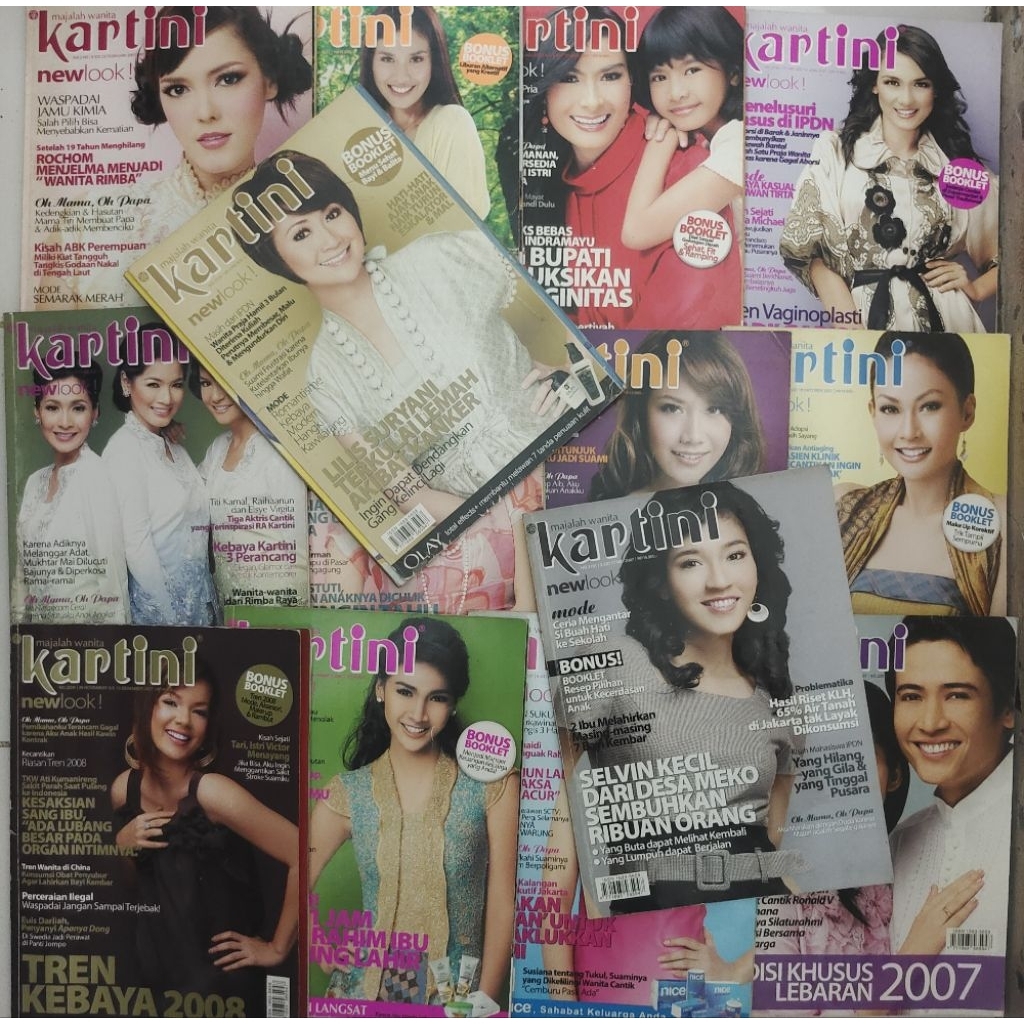 MAJALAH KARTINI 2007 BEKAS