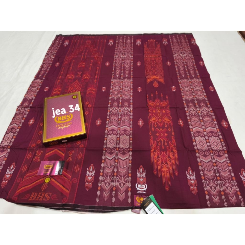 Sarung BHS Excellent Super JACQUARD Motif JEA GOLD