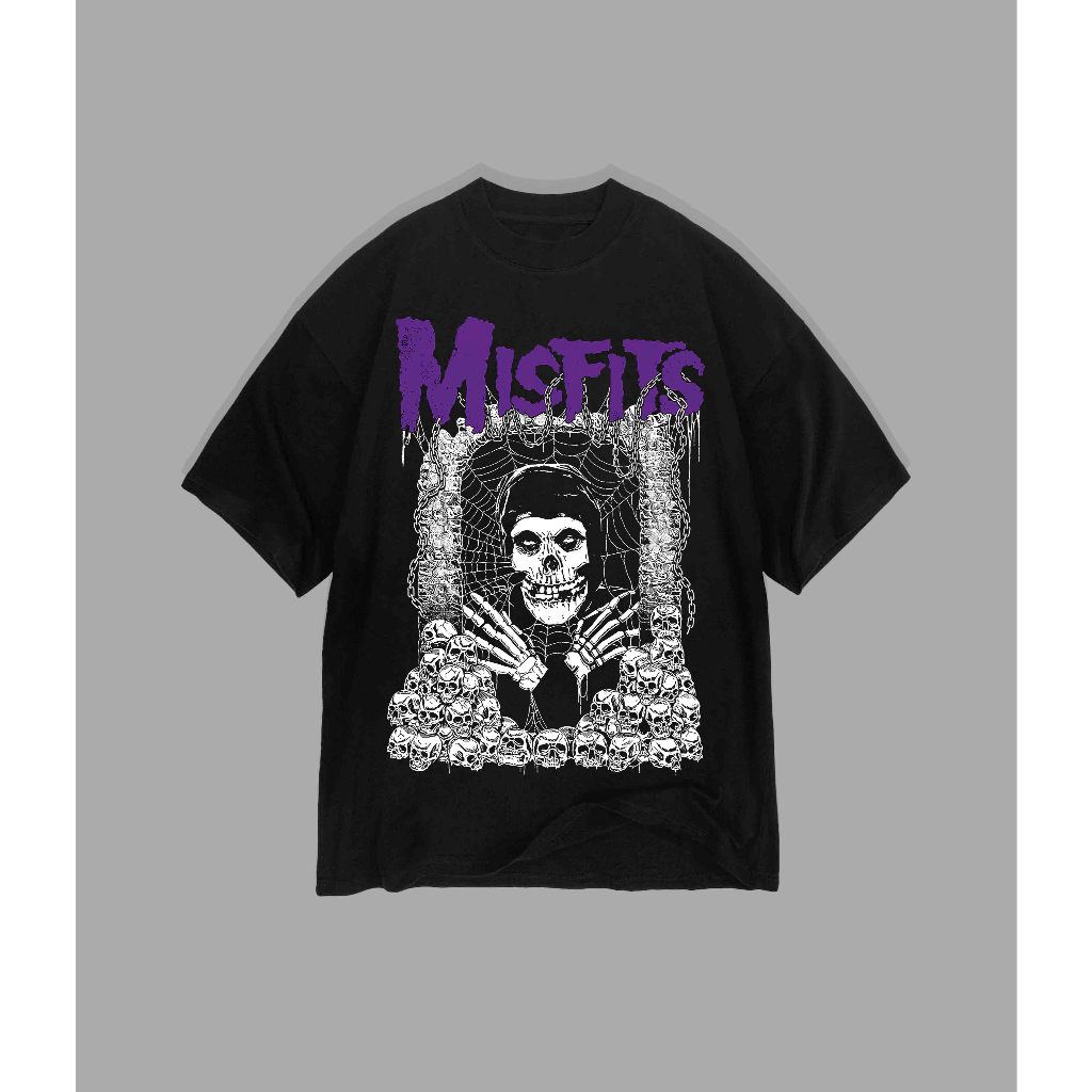 KAOS BAND MISFITS SKULL VINTAGE