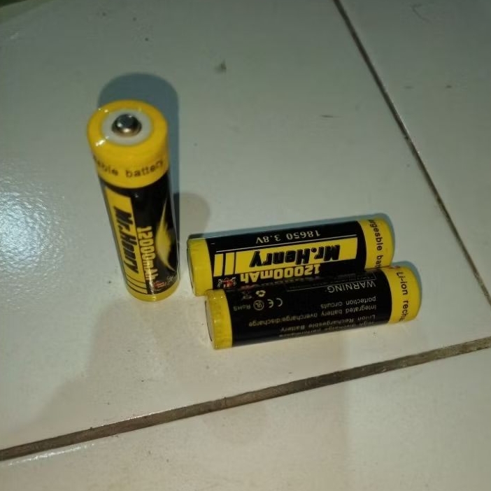 Baterai 12.000 mAh 3.8V Mr. Henry (eceran)