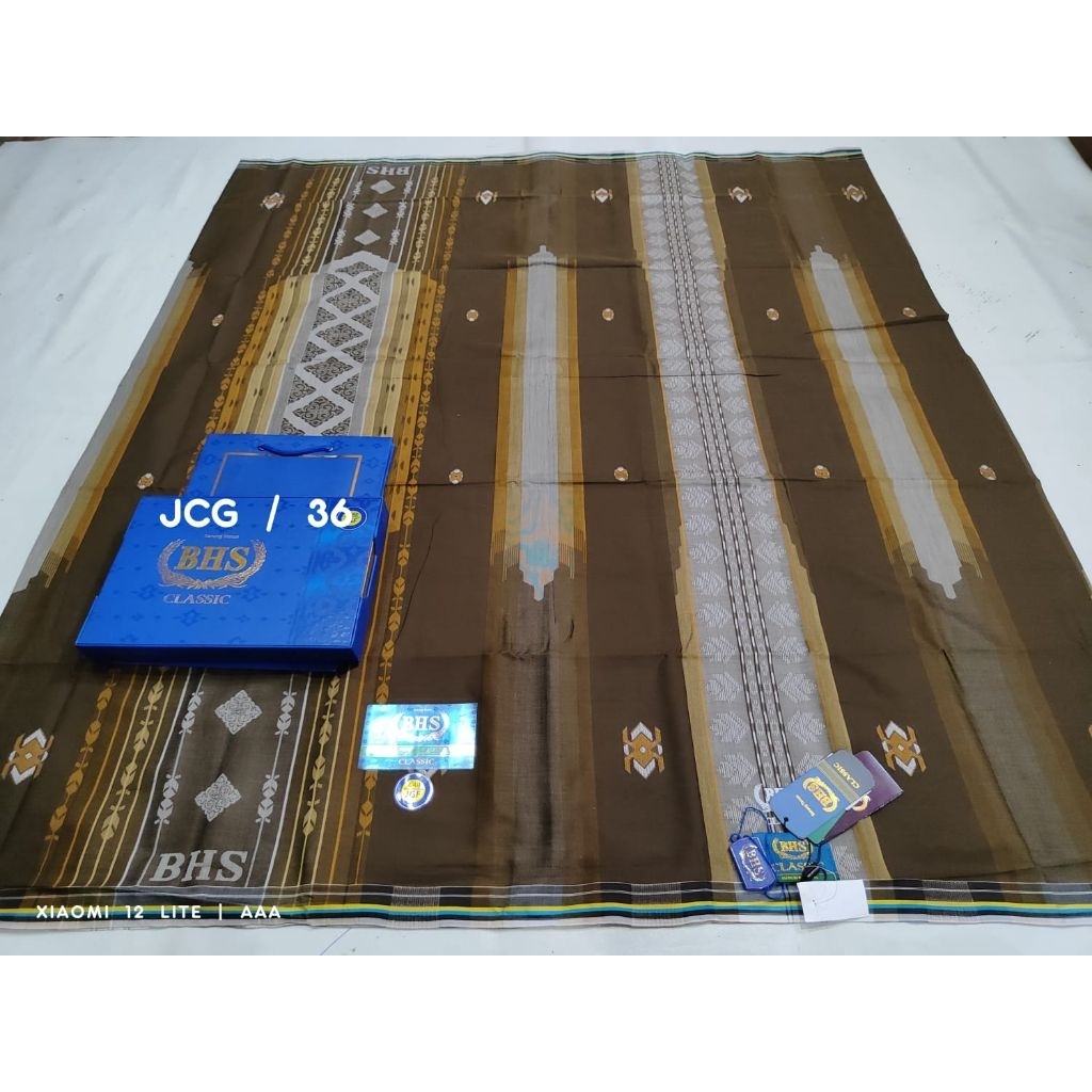 Sarung BHS Classic JACQUARD Motif JGD JGF JGA JGM JGE JSK JGL JGB GOLD