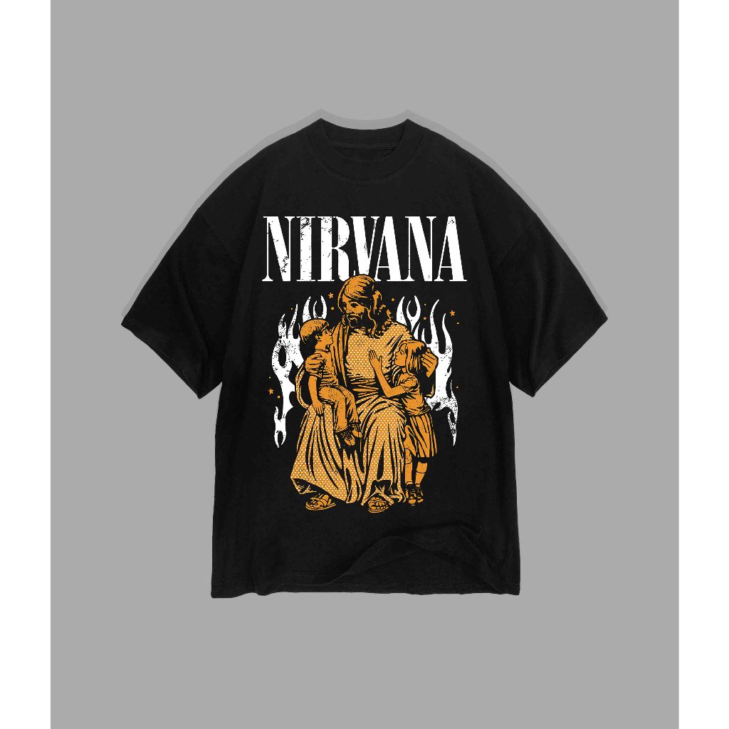 Kaos Band Nirvana - Jesus Christ Tshirt