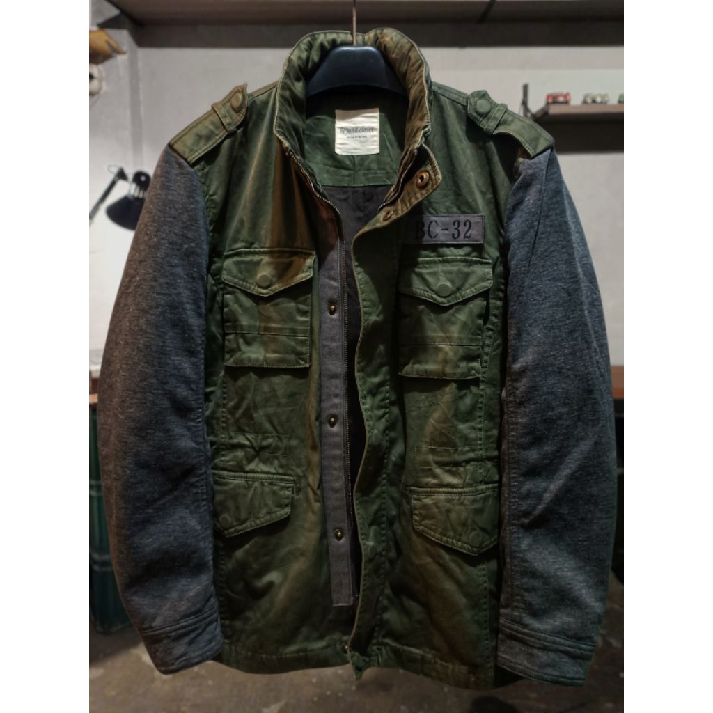 Casual Rugged Utility Jacket M65 Style