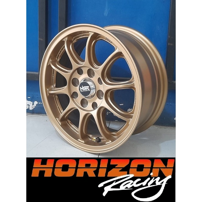velg HIROSHIMA HSR R14 pelek murah berkualitas buat brio agya ayla sigra