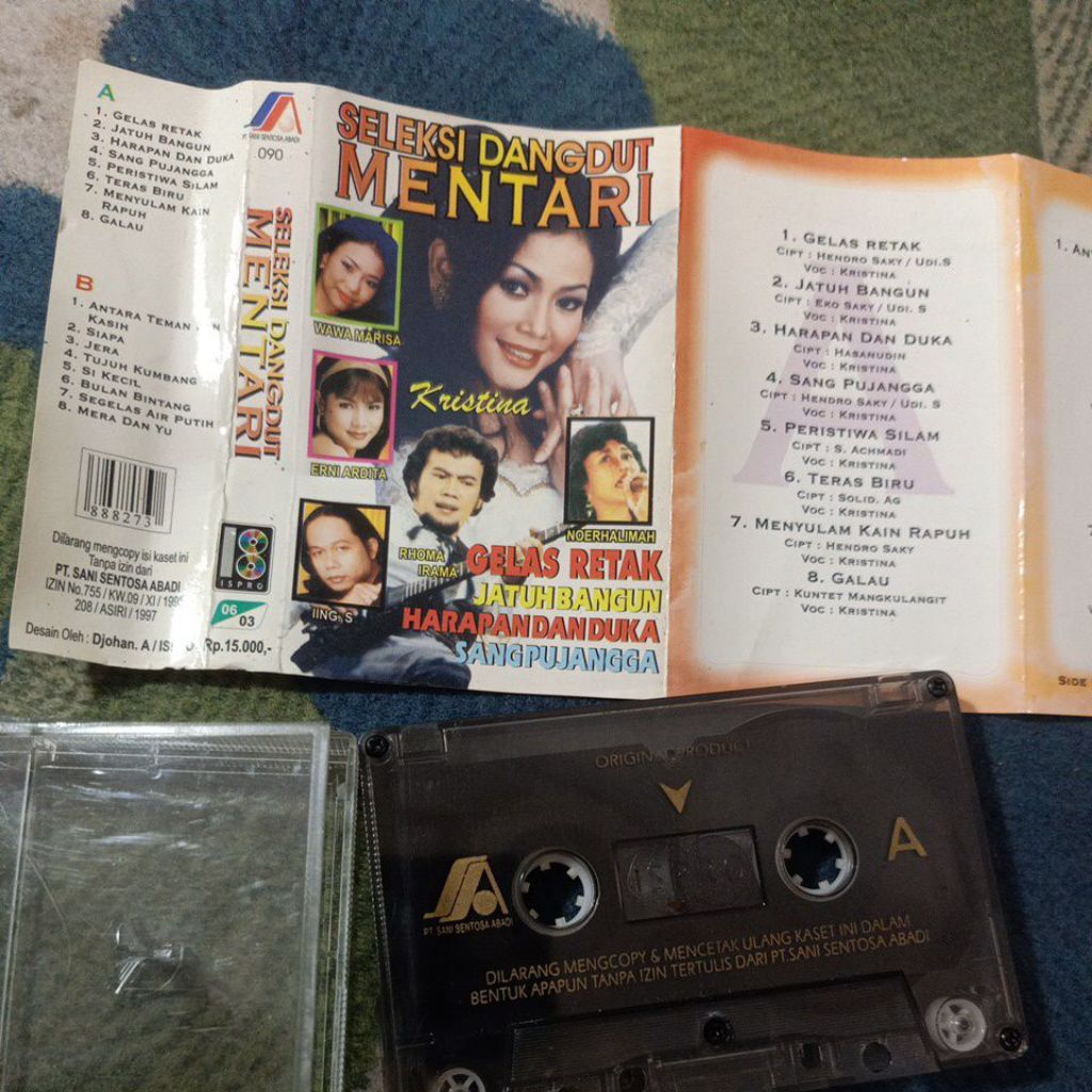 KASET KOMPILASI SELEKSI DANGDUT MENTARI