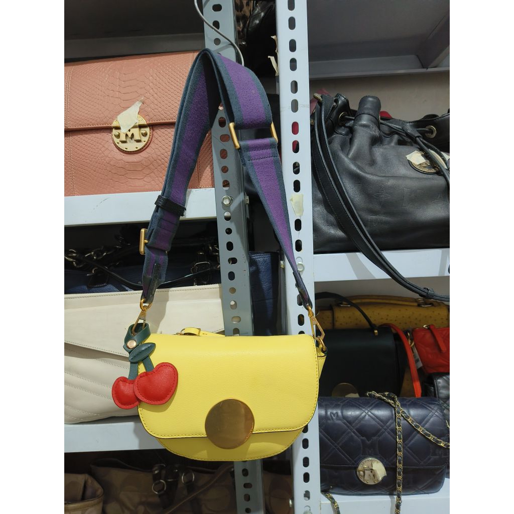Oryany Yellow Lottie Crossbody Bag