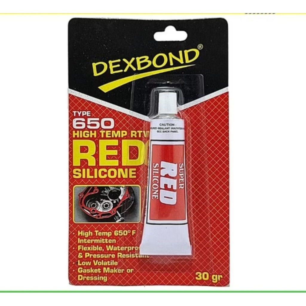 LEM DEXBOND SILICONE RED 70 gr