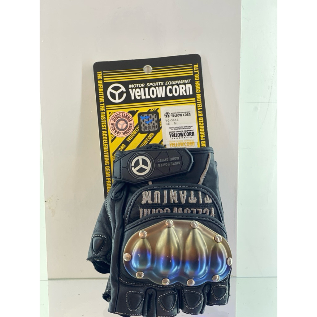Riding Glove / Sarung Tangan Yellow Corn