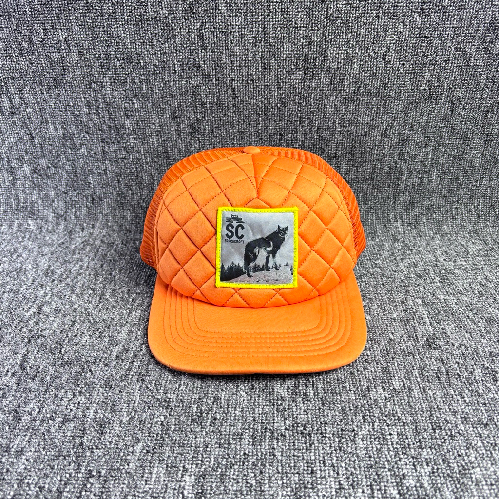 Topi Spacecraft Art Trucker Cap Second Preloved Original 326