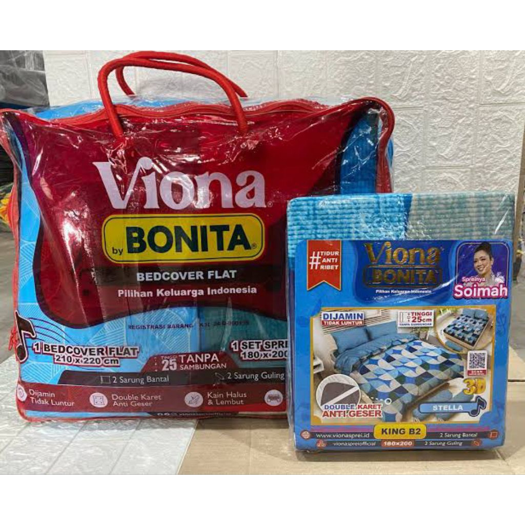 bedcover bonita set sprey b2