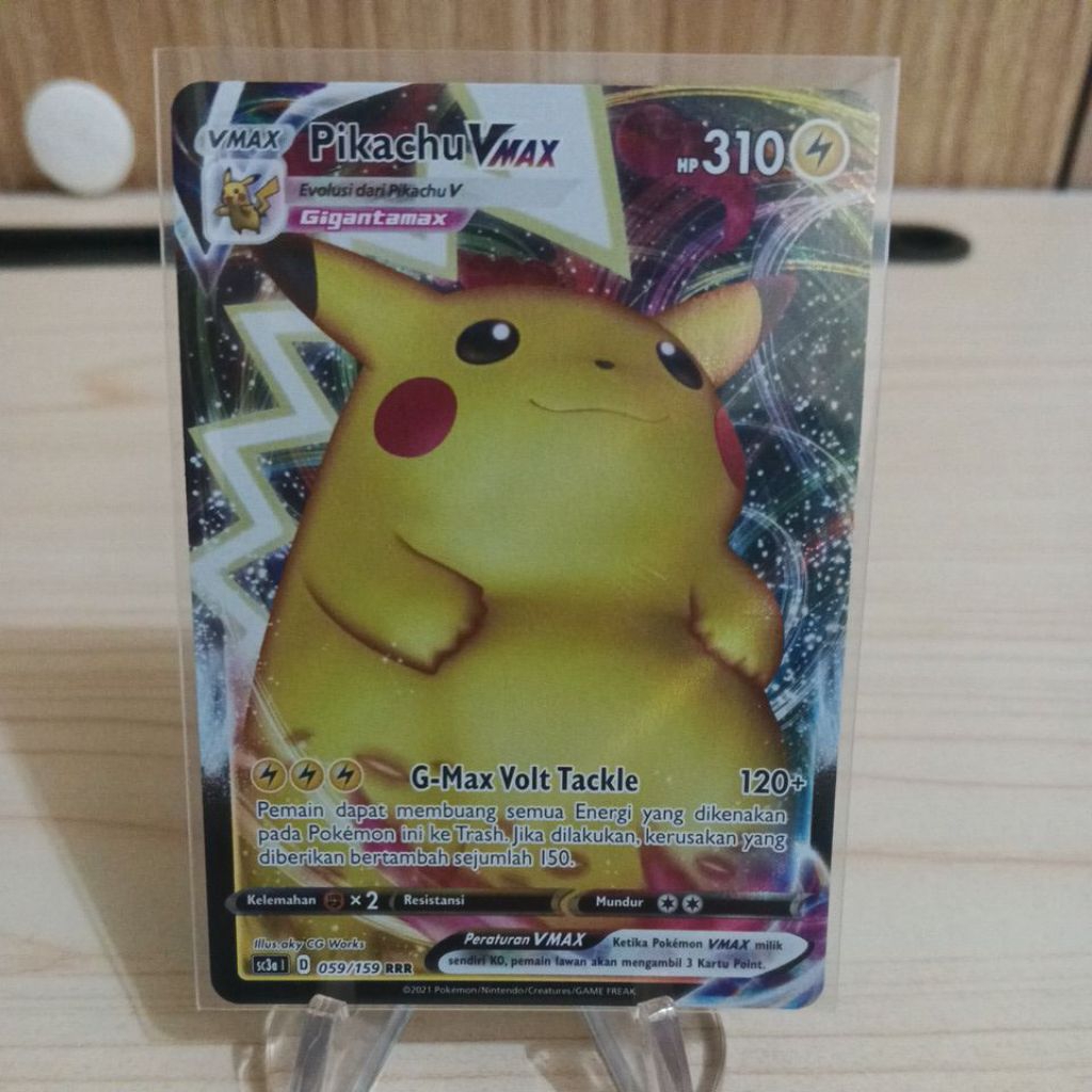 Pikachu VMAX RRR 059/159 SC3a VMAX Berkilau