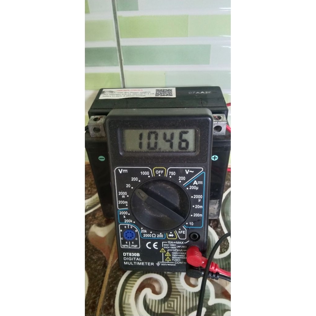 Aki Kering Bekas Merk GS