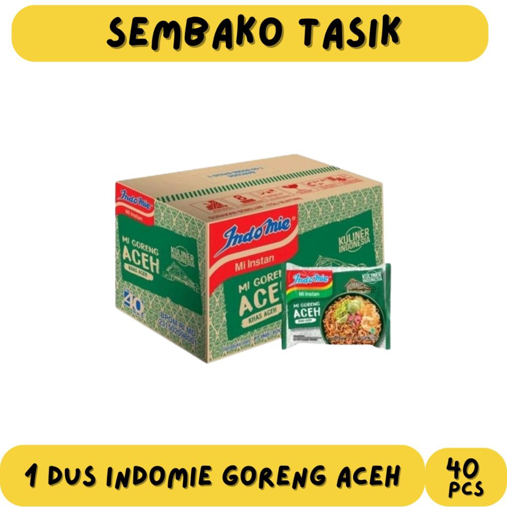 1 DUS INDOMIE GORENG ACEH