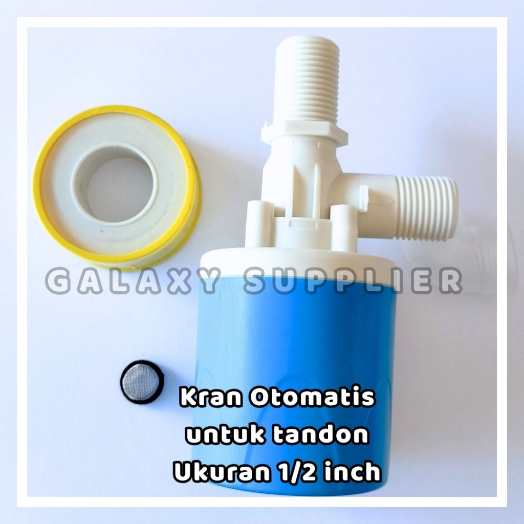 SIAP KIRIM  KRAN OTOMATIS UNTUK BAK MANDI ATAU TANDON AIR UKURAN 1/2 INCH