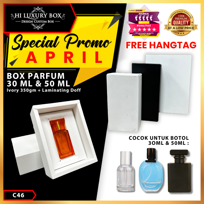 Box Parfum 30 ml / 50 ml | Sliding Box Parfum Lelabo | Polosan | C46
