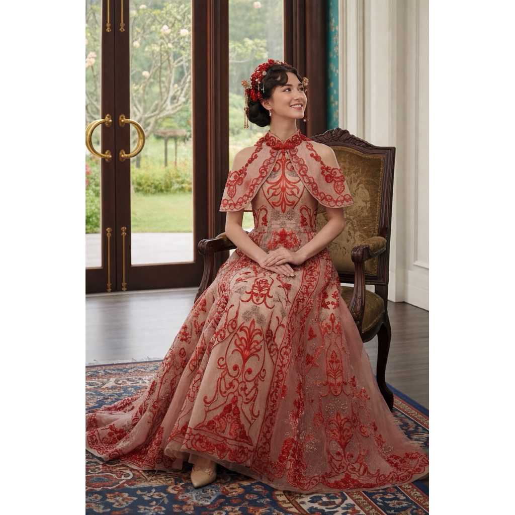CYNTHIA TAN SANGJIT CHEONGSAM QIPAO