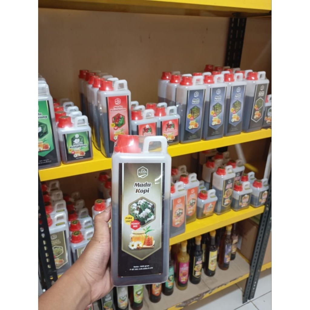 madu kopi 1 kg asli murni madu nektar kopi