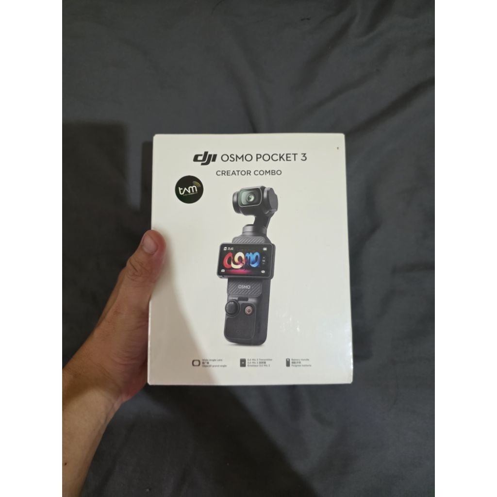 DJI Osmo Pocket 3 Combo Creator NEW RESMI baru bnib not seken bekas second