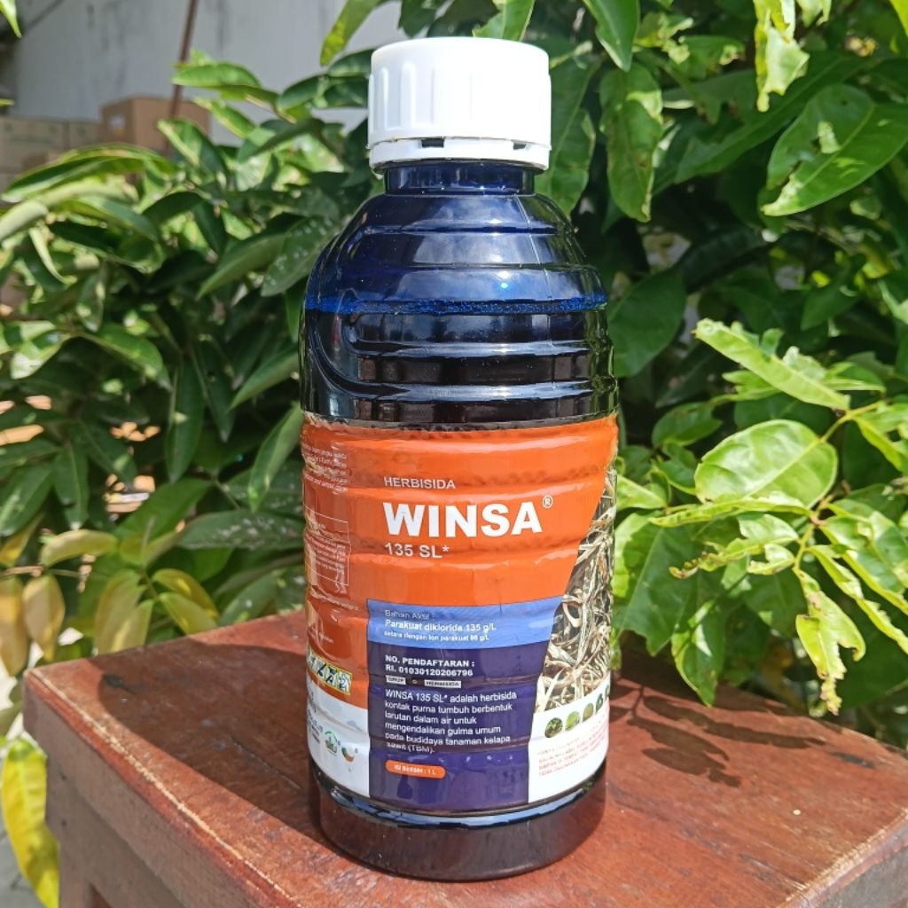 WINSA 135 SL atau PROPEL 276 SL Parakuat 1 Liter Ahlinya Basmi Gulma Rumput Secara Cepat dan efektif