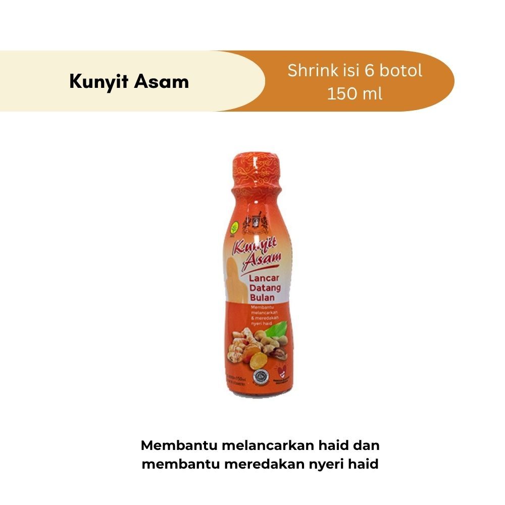 Sidomuncul Kunyit Asam Lancar Datang Bulan 150 ml