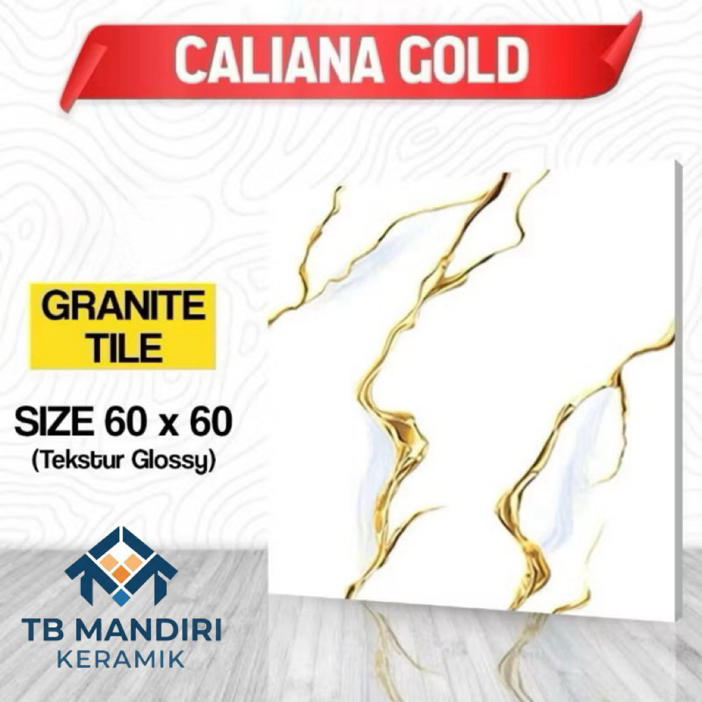 Granit 60x60 Arna Caliana Gold | Glazed Polished l