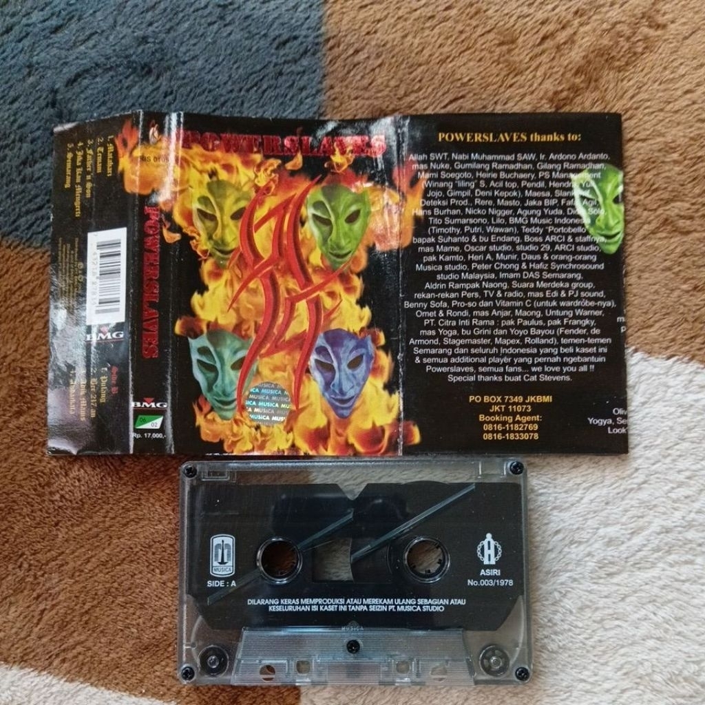 Kaset pita Power Slaves
