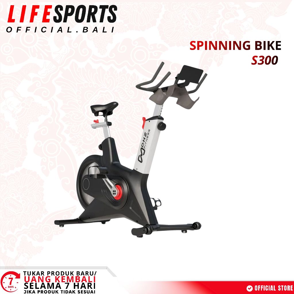 LIFESPORTS - NEW CARDUIO Fitness Gym Spinning Indoor Cycling Bike S300 DHZ Cardio Series