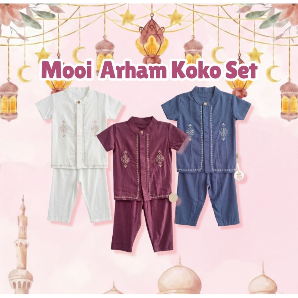 Mooi Arham Koko Set - Setelan Koko Anak