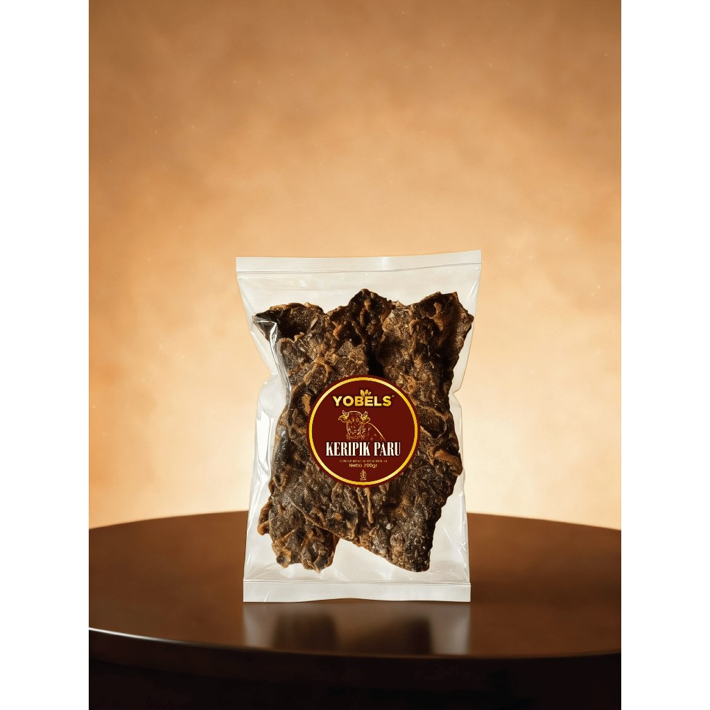 PARU YOBELS Keripik Paru Sapi Original 200gr