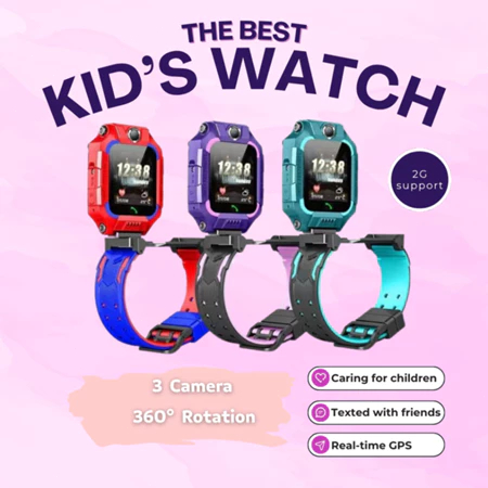 Sima Card Q19 kids Smartwatch Jam anak telepon anak Gps Digital Smartwatch anak Waterproof IP67 Anti