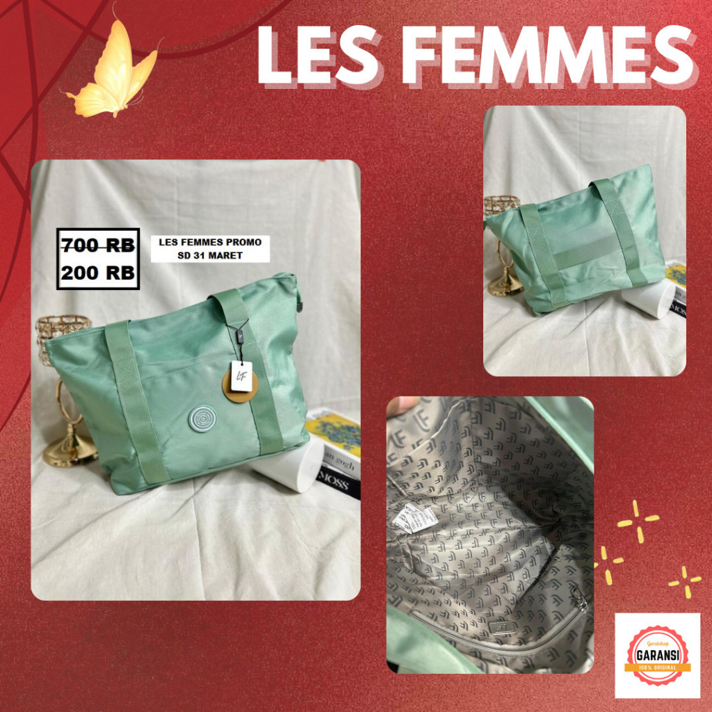 TOTE BAG LES FEMMES ORIGINAL TERBARU HARGA SALE