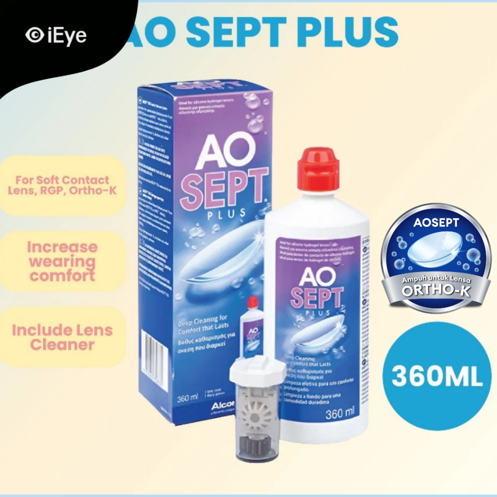AO SEPT Plus 360 ml Alcon