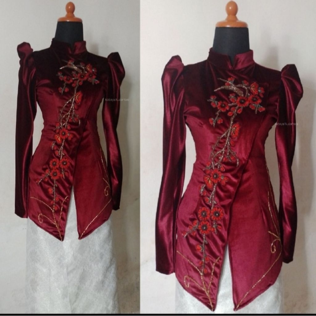 Kebaya Janggan/ Atasan Kebaya Tradisional / Kebaya Keraton Jawa / Kebaya Wisuda / Bridesmaid / Atasa