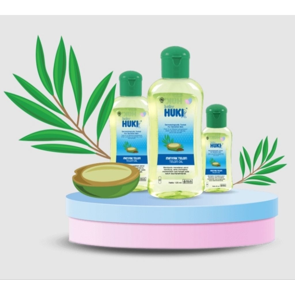 Huki Minyak Telon 125ml