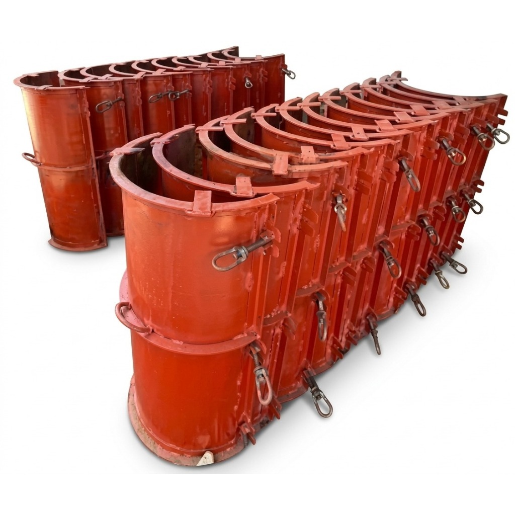 Alat Cetakan Buis Beton Gorong Gorong Ukuran 80 x 100 cm - Cetakan Gorong Gorong Buis Beton