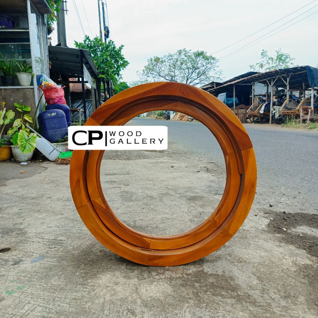 Kusen Jendela Bulat Aesthetic Diameter 120cm | KJC