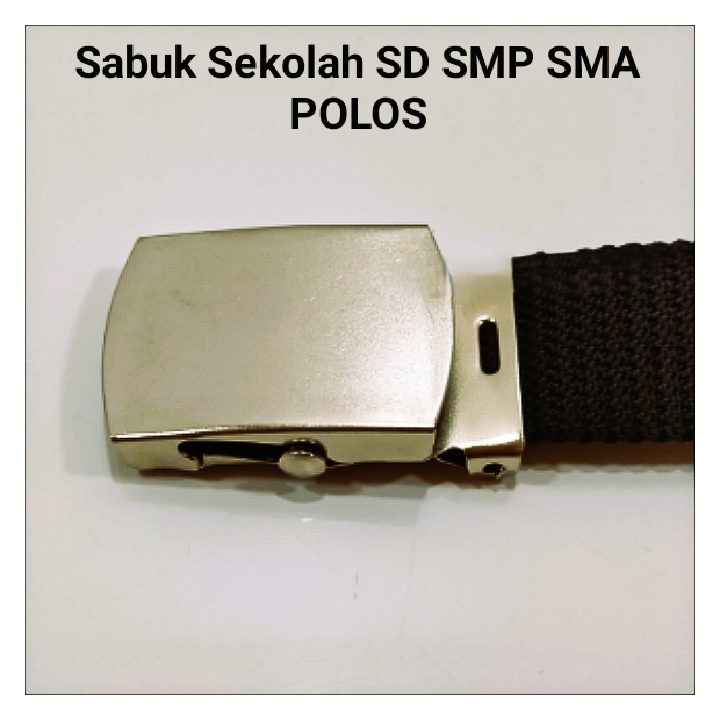 Sabuk / Ikat Pinggang Polos Anak Sekolah SD SMP SMA