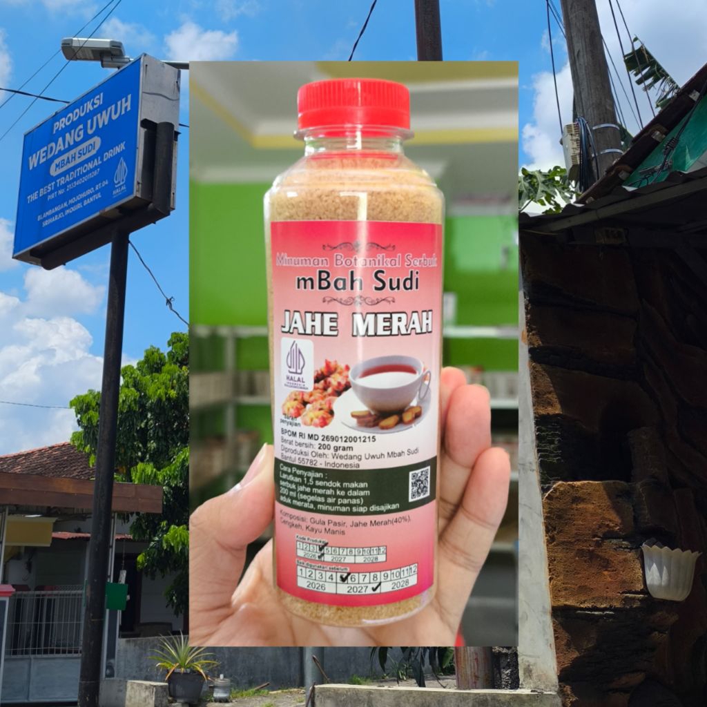 JAHE MERAH "MBAH SUDI" ASLI IMOGIRI