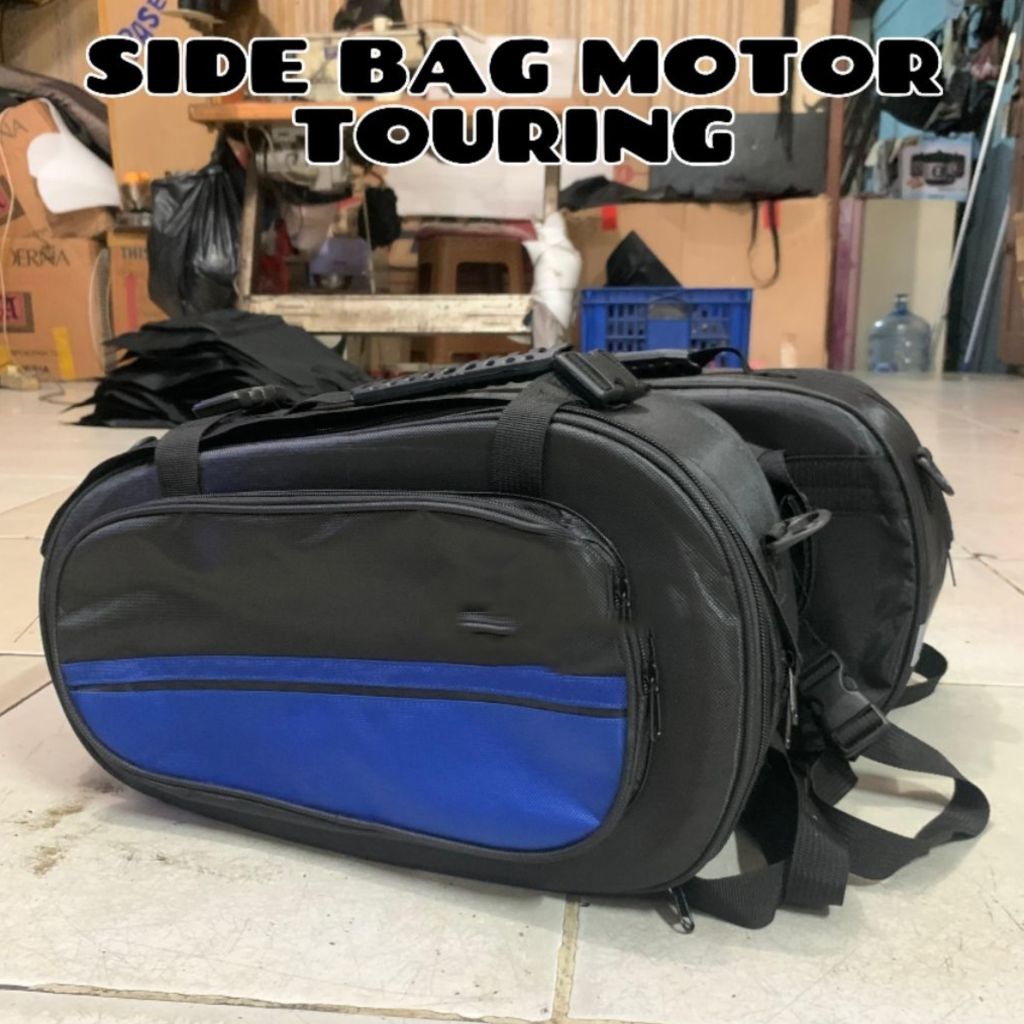 tas sidebag waterproof anti air tas samping motor harian touring