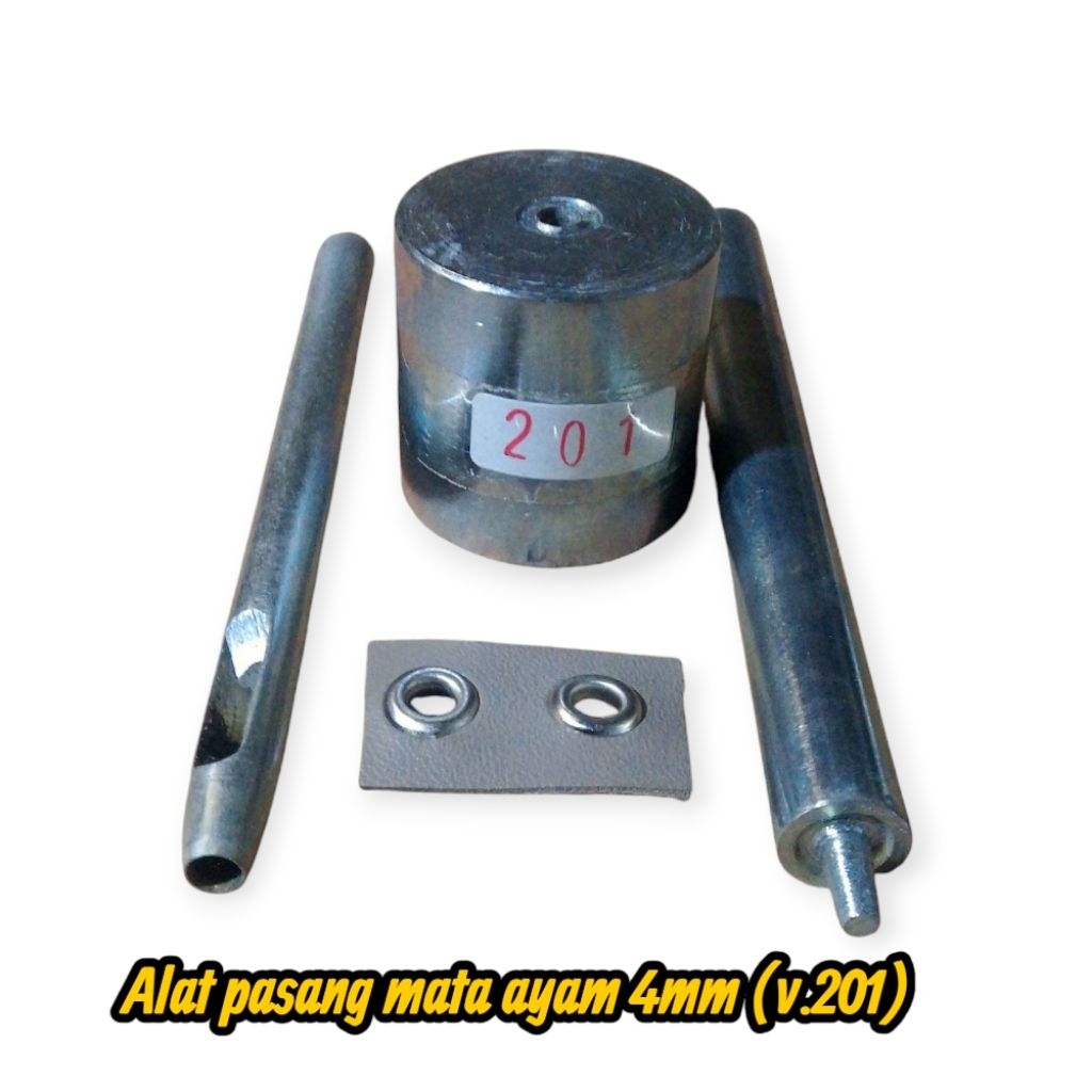 Alat pasang mata ayam eyelet 4mm