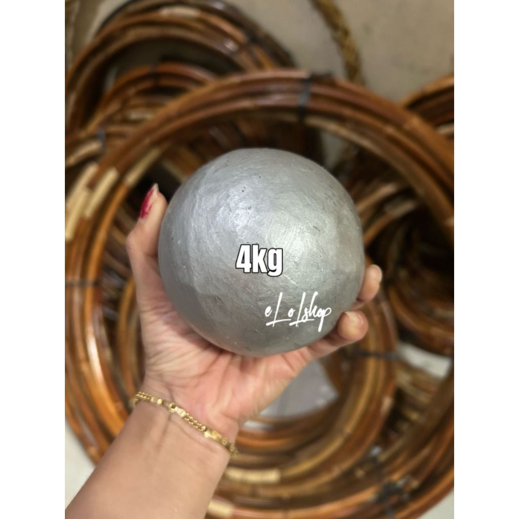 Bola Besi Tolak Peluru 4kg (1pcs)