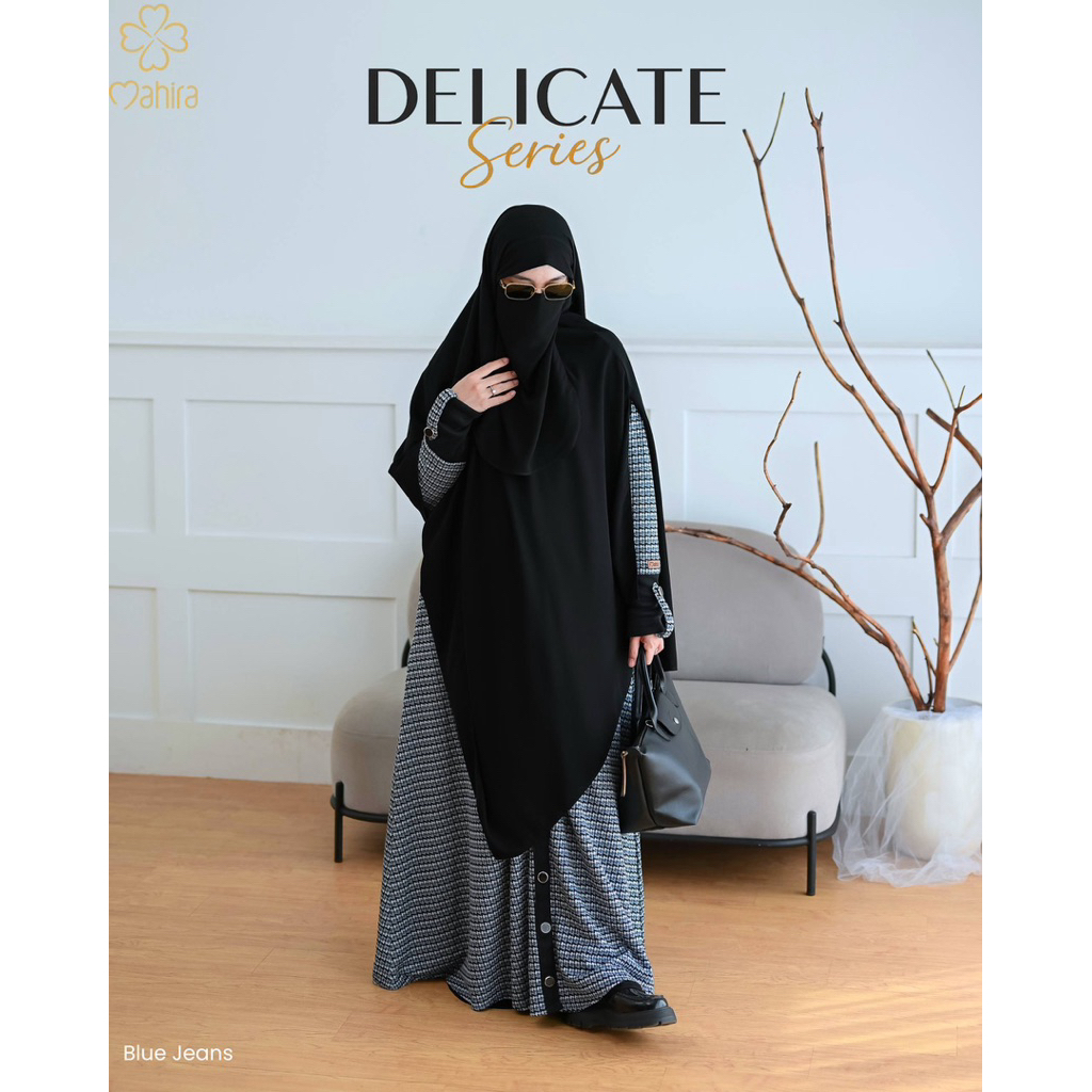 DELICATE SERIES BY MAHIRA | GAMIS ABAYA MAHIRA TERBARU | MAHIRA INDONESIA | GAMIS SET SYAR'I GAMIS T