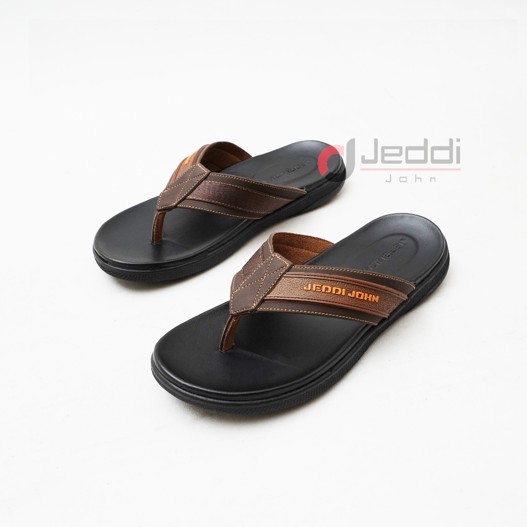 JEDDI [CT 101] Sandal Japit Pria Kasual Distro Flip Flop Pria