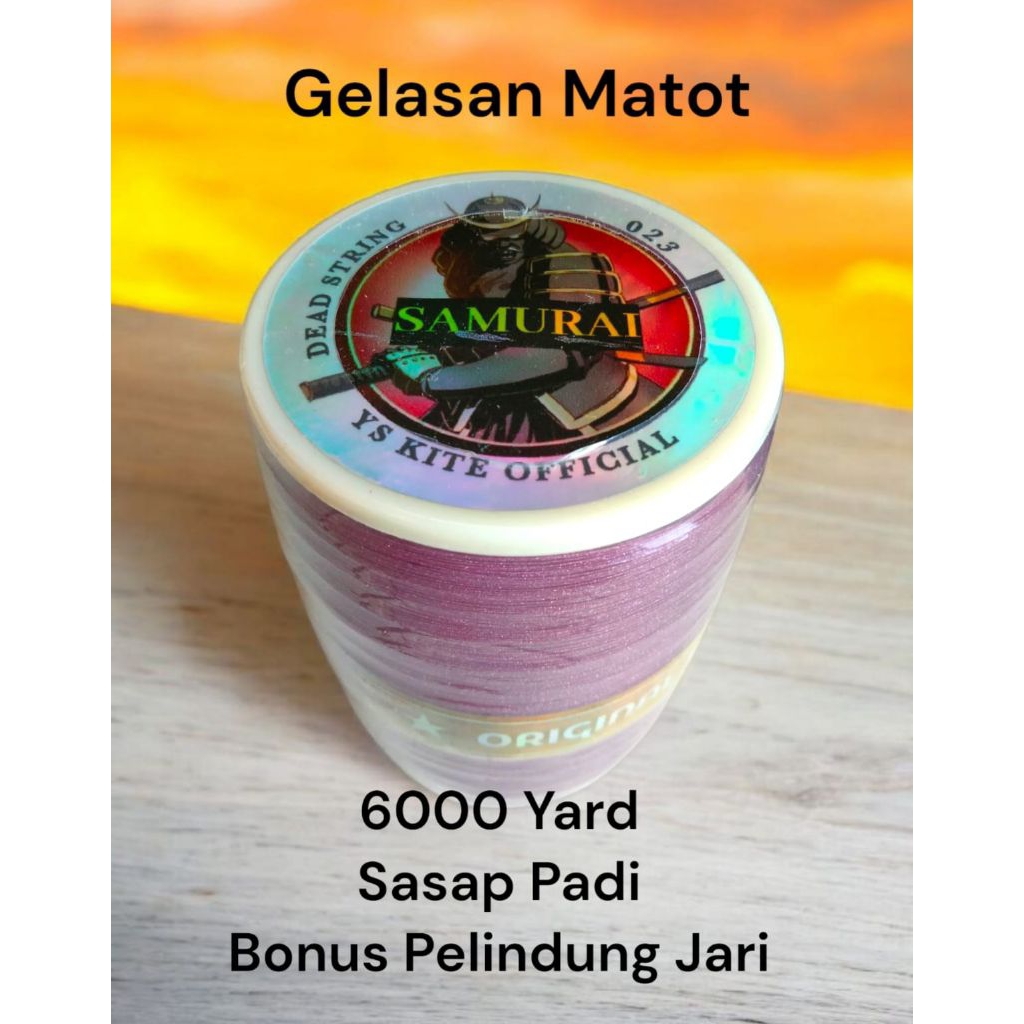 HARGA PROMO GELASAN MATOT SAMURAI BAHAN PUTIH 2000 YARD - 6000 YARD