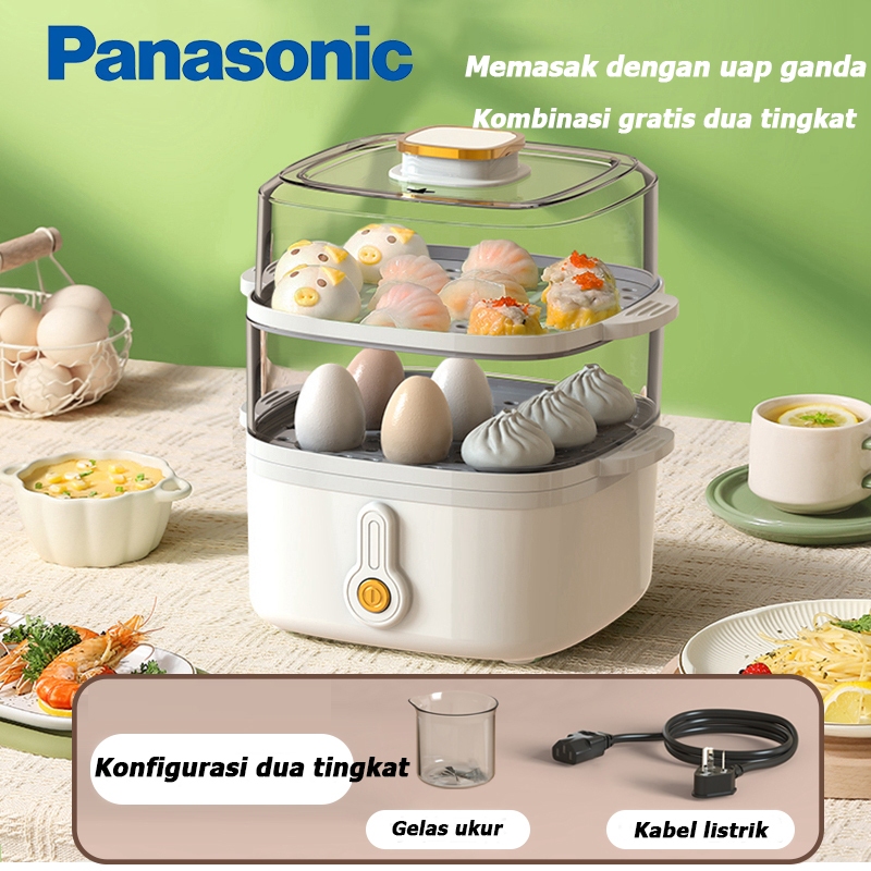 Panasonic Alat Rebus Telur Elektrik Electric Egg Cooker Boiler Alat Rebus Telur - Electric Egg Cooke