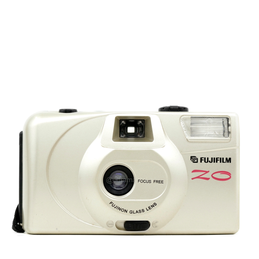 Kamera Film Analog FUJIFILM ZO (Krem) - Point & Shoot 35mm Fokus Tetap Gulung Manual