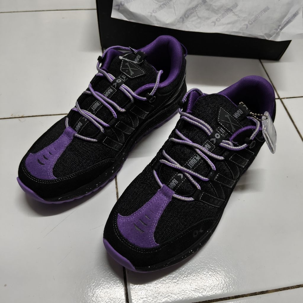 Sepatu Kanky Raw Type Riot RTR Black Purple Size 44
