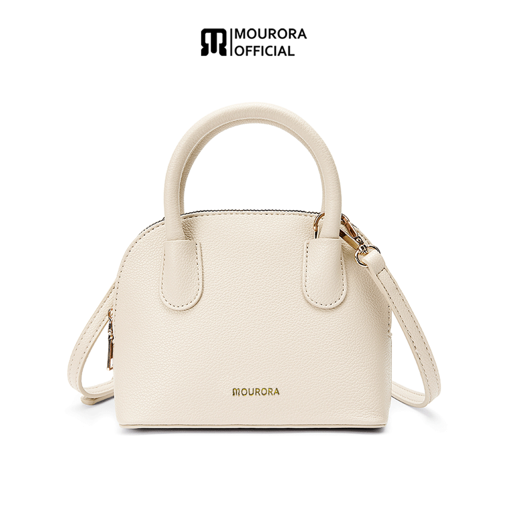 Mourora - Tas Selempang Wanita Fashion Sling Bag Women Shoulder Bag | Tas Molya Off-white