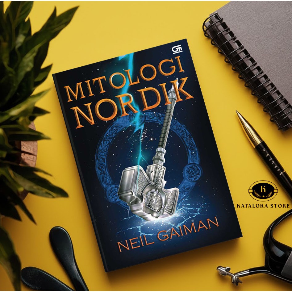 Mitologi Nordik - Neil Gaiman - Buku Novel Mitologi Norse Terjemahan